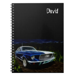 Car Boy Back to School Spiral Notebook