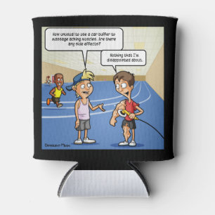 Car Buffer Massage Funny Can Cooler