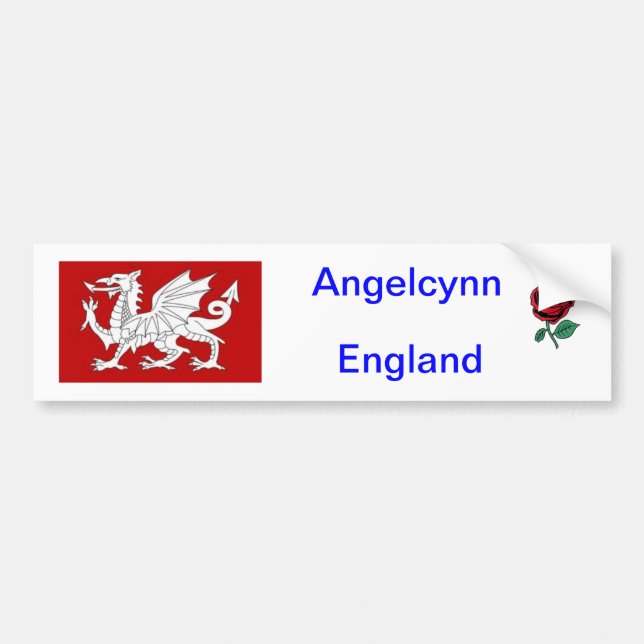 Car Bumper sticker - England (Front)