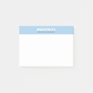 Car Business Blue Post-it Notes