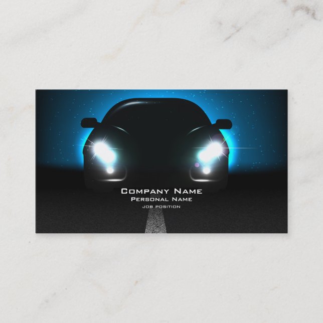 Car Business  Business Card (Front)