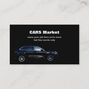 car business card