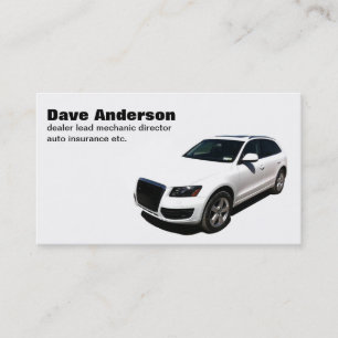 car business card