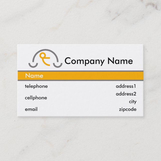 Car Business Card Design (Front)