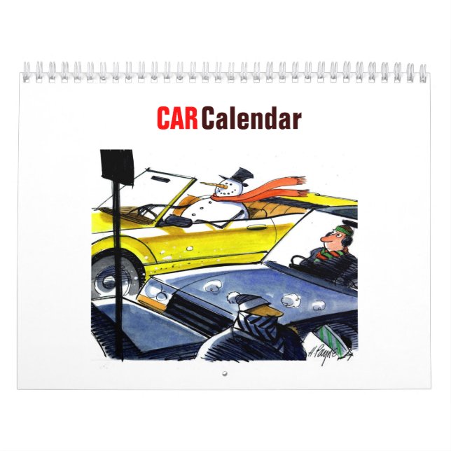 Car  Calendar (Cover)