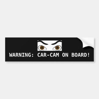 CAR-CAM ON BOARD BUMPER STICKER "GREAT"