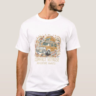 Car Camping Gear for Micro Camper Life Adventure T-Shirt