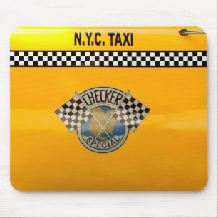 Car - City - NYC Taxi Mouse Mat