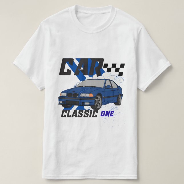 Car Classic One – Vintage Automotive T-Shirt (Design Front)