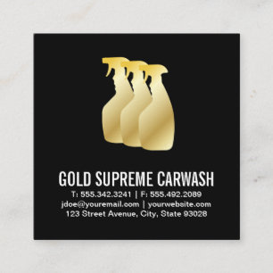 Car Cleaning Golden Square Business Card