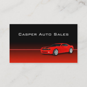 Car Dealer Business Card