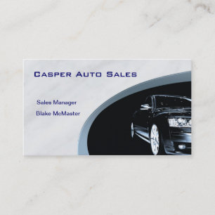 Car Dealer Business Card