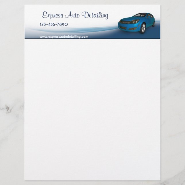 Car Dealer Letterhead (Front)
