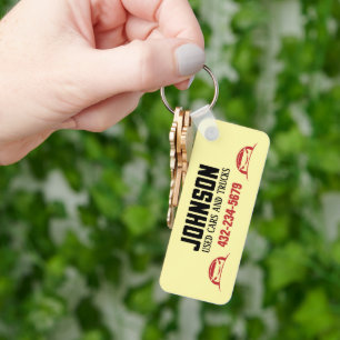 Car Dealer or Used Car Lot Key Ring