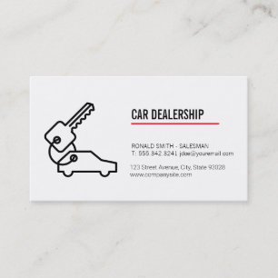 Car Dealership Business Card
