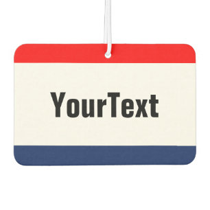 Car Dealership Promo Signage Personalise it Car Air Freshener