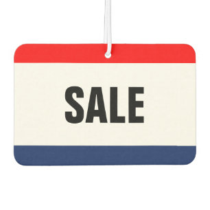 Car Dealership SALE Promotion Customisable Car Air Freshener