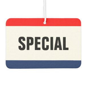 Car Dealership Special Promotion Customisable Air Freshener