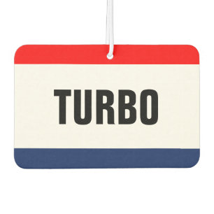 Car Dealership Turbo Promotion Customisable Car Air Freshener