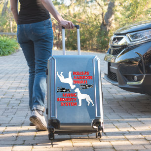 Car Decal Living Security System