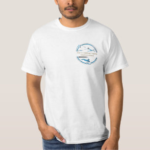 Car Detailing Company Logo Front Back Business T-Shirt