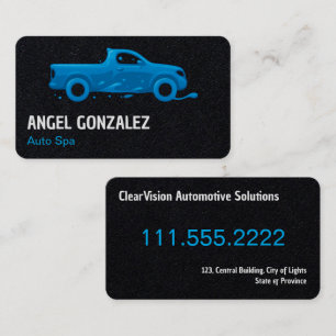 Car Detailing Premium Business Card