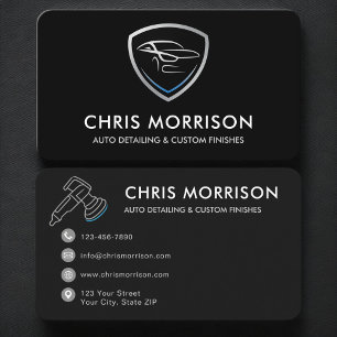 Car Detailing Service Business Card