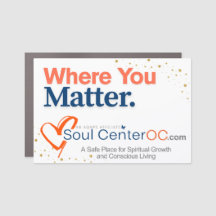 Car Door Magnet — Where You Matter