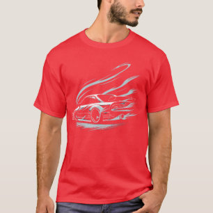 Car Drifting Racing Race Car Motorsport Drift Raci T-Shirt