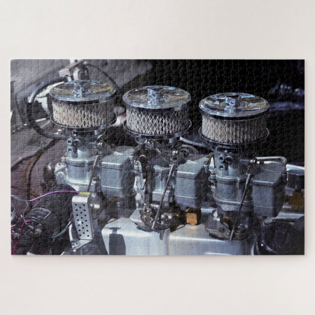 car engine 4 puzzle (Horizontal)