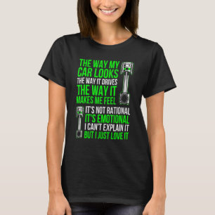 Car Enthusiast Racing Drifting Muscle Car Racecar T-Shirt