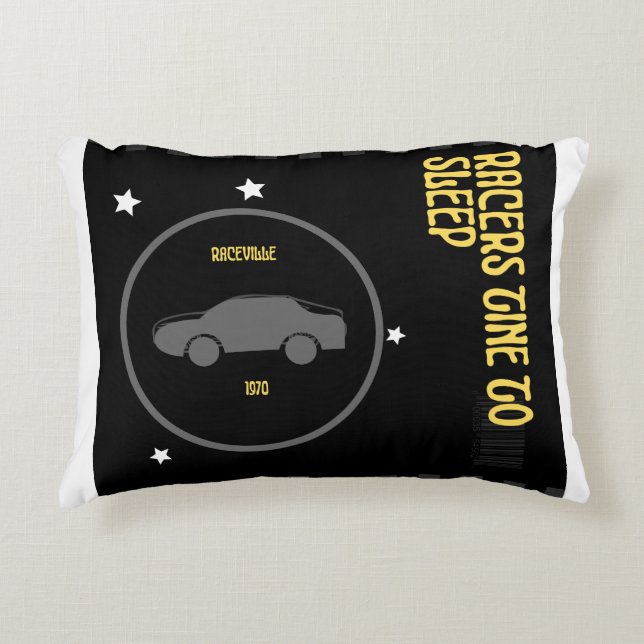 car enthusiasts decorative cushion (Front)