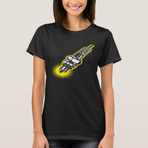 Car Enthusiasts Mechanics Engine Sparkplug 1 T-Shirt