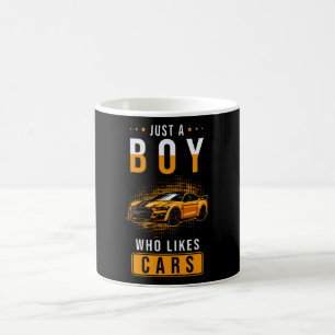 Car Fan Boy Saying Funny Coffee Mug