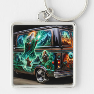 Car Fantasy Paint Key Ring