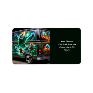 Car Fantasy Paint Label