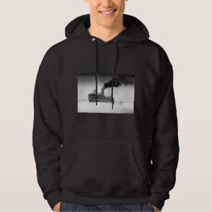 Car Ferry Ann Arbor #5 off Marine City, Michigan P Hoodie