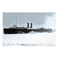 Car ferry Ann Arbor passing Marine City 1910