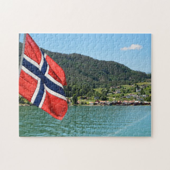 Car ferry in Norway jigsaw puzzle (Horizontal)