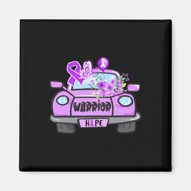 Car For Alzheimerheimers Warrior Apparel Heimer S  Magnet (Front)