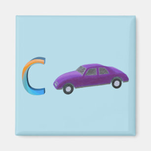 Car Fridge Magnet