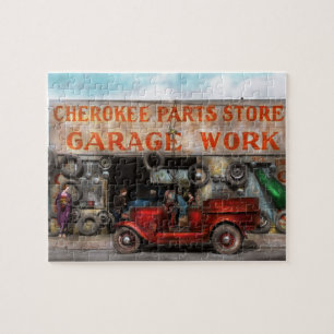 Car - Garage - Cherokee Parts Store - 1936 Jigsaw Puzzle