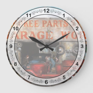 Car - Garage - Cherokee Parts Store - 1936 Large Clock