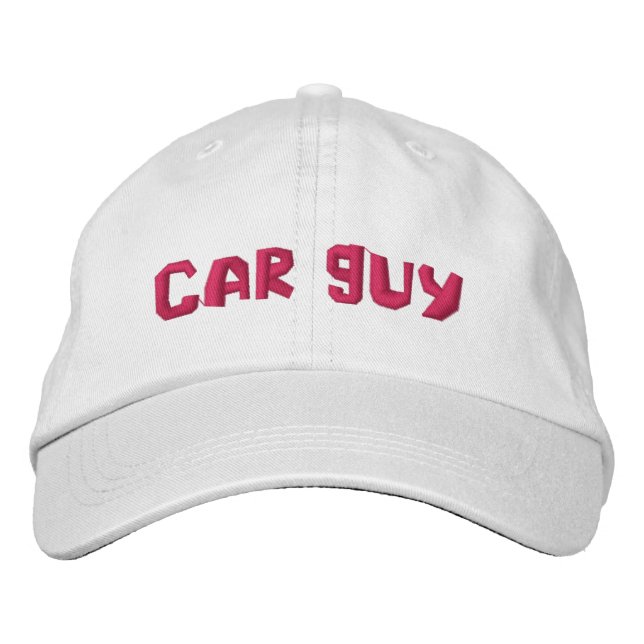 Car guy Embroidered Hat (Front)