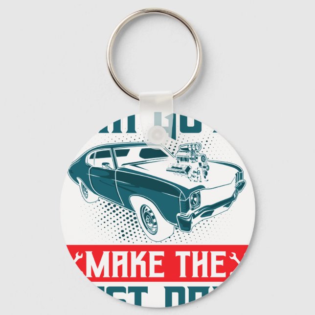 Car Guys Make The Best Dads Key Ring (Front)