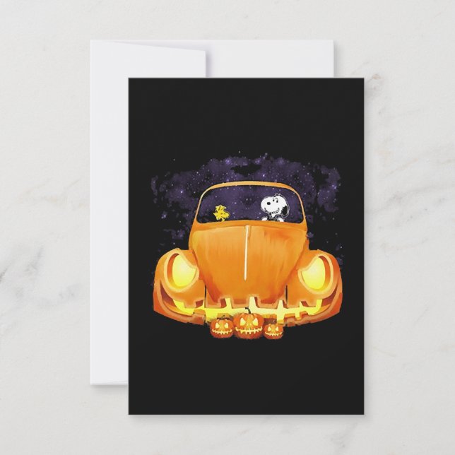 car Halloween Card (Front)