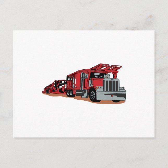 Car Haulier Postcard (Front)