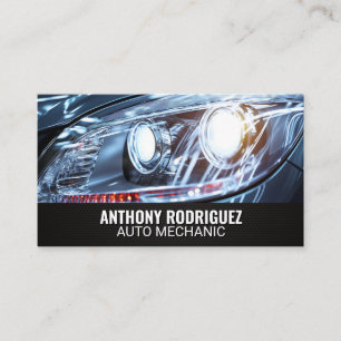 Car Head Lights Business Card