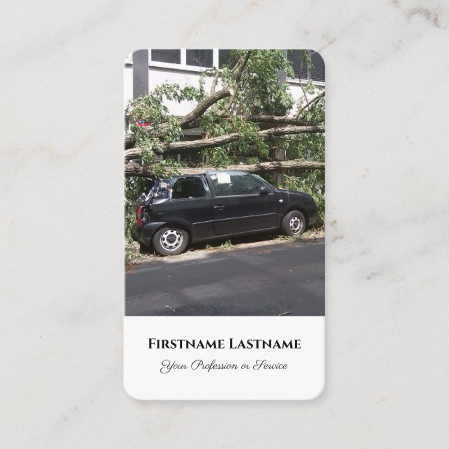 Car insurance broker policy dealer policy broker business card (Front)