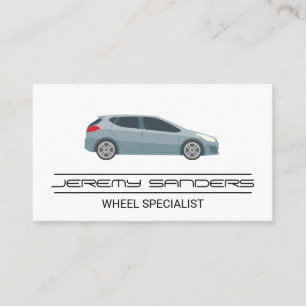 Car Logo Auto Car Tire Logo Business Card
